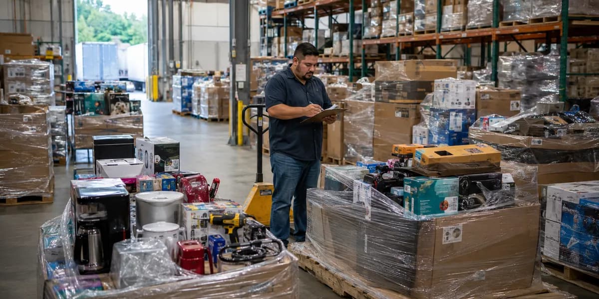 Almacén de mercancía de liquidación